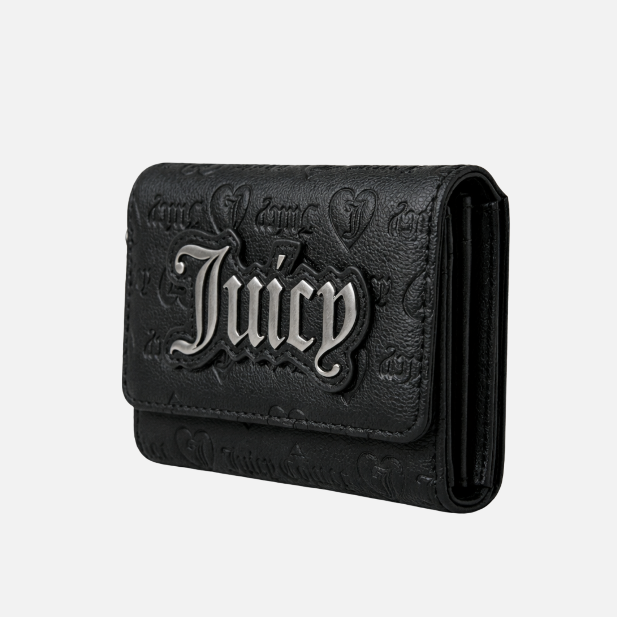 Juicy Couture Černá mini peněženka – Y2K Icon