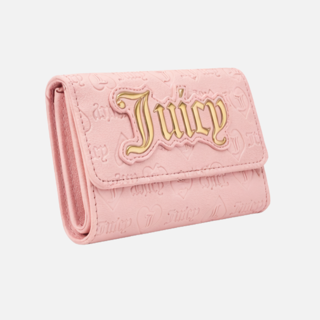 Juicy Couture Růžová mini peněženka – Y2K Icon