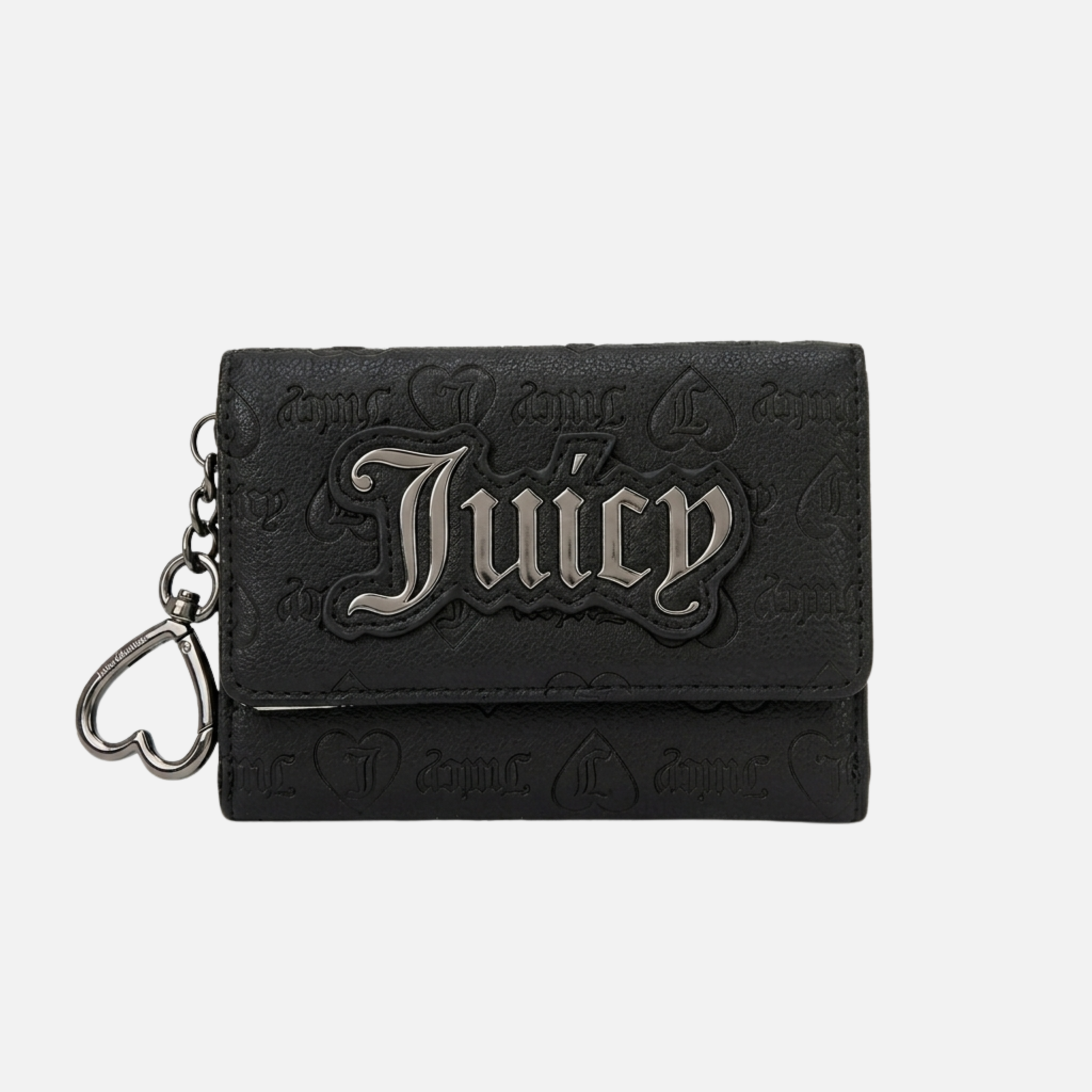 Juicy Couture Černá mini peněženka – Y2K Icon