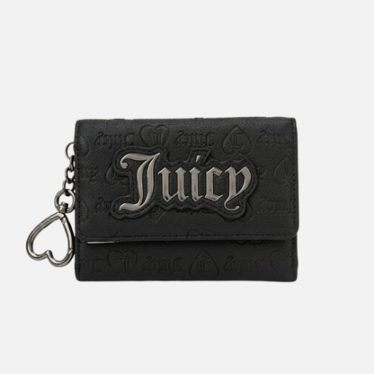 Juicy Couture Black Mini Wallet – Y2K Icon