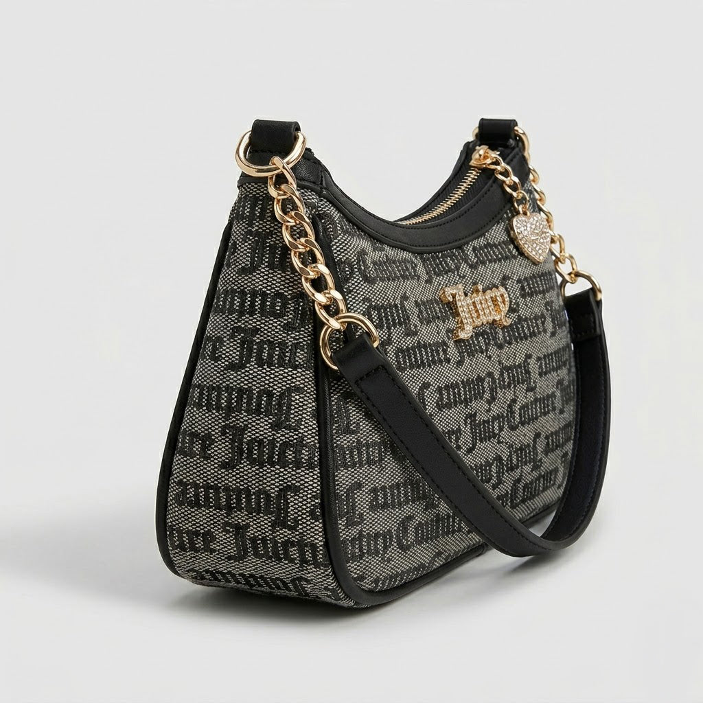 Juicy Couture Noir Signature kabelka