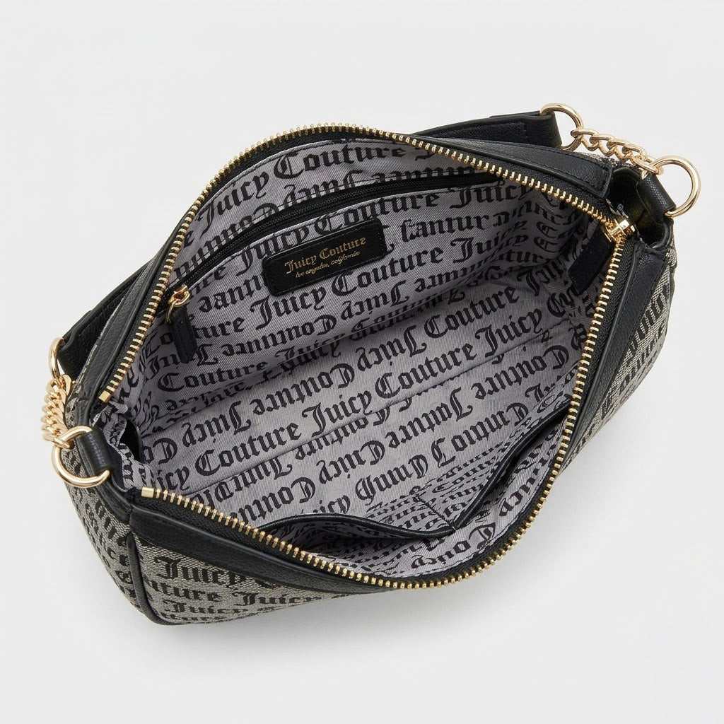 Juicy Couture Noir Signature kabelka