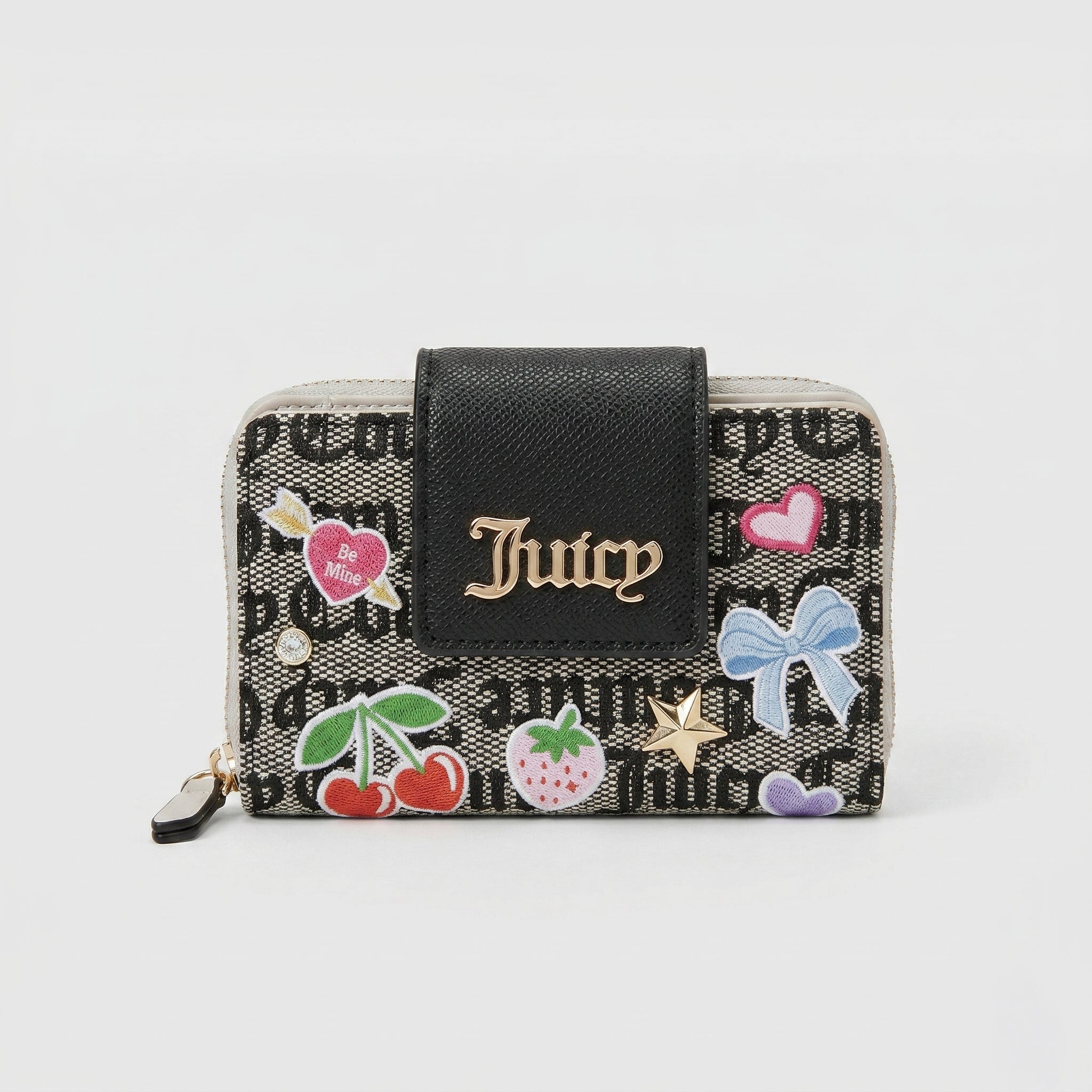 Juicy Couture Charm Monogram peněženka