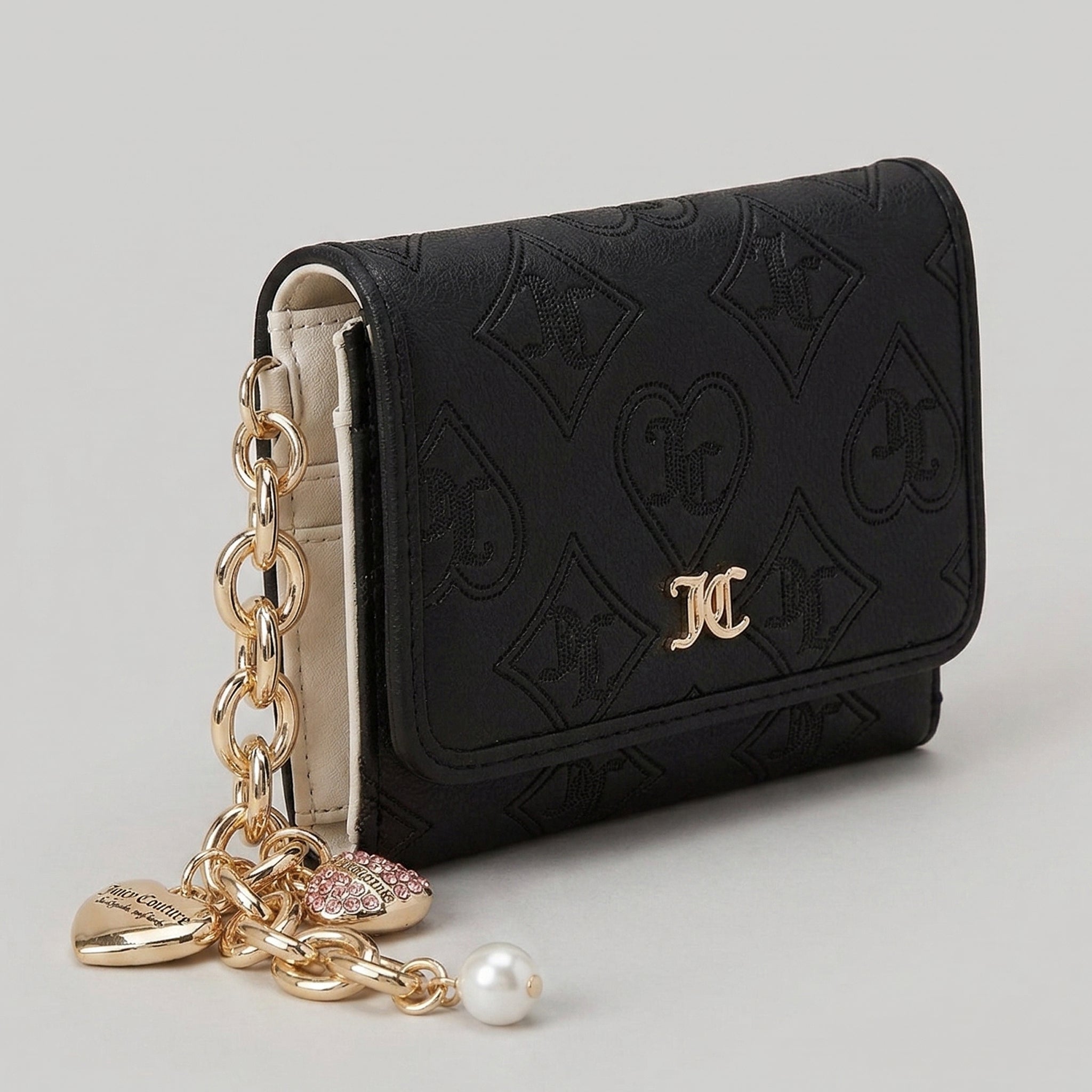 Juicy Couture Signature Noir Peněženka