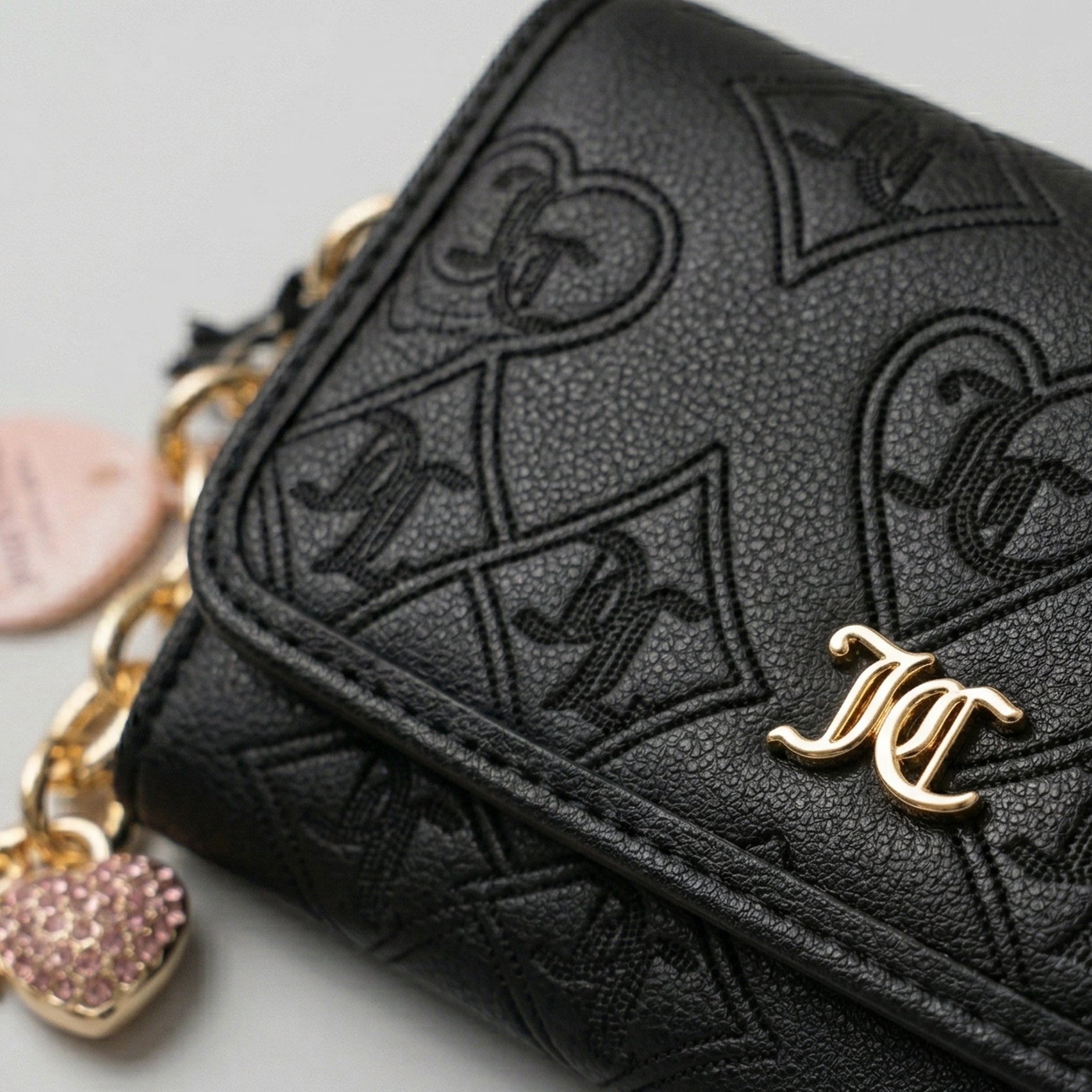 Juicy Couture Signature Noir Peněženka